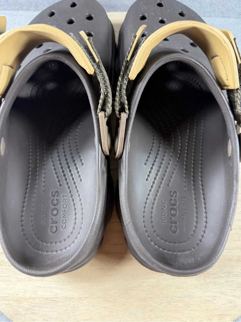 Crocs Classic All Terrain Clog Espresso Brown Mens Size 8 Womens 10